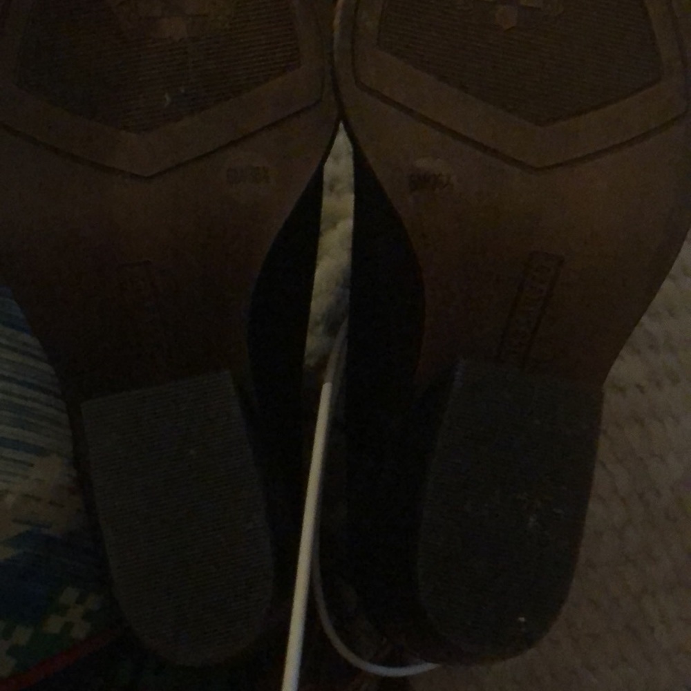 NEW Vince Camuto Black leather suede ankle booties, size 6 - Picture 10 of 10
